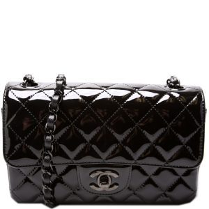 Chanel Classic Flap Mini Rectangle Patent 32M+ Bag