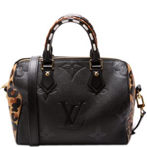 Louis Vuitton Speedy 25 Bandouliere Wild at Heart Empreinte