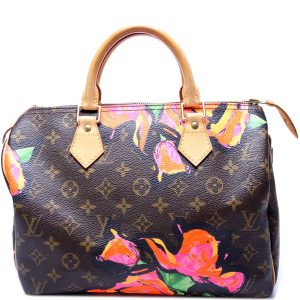 Louis Vuitton Speedy 30 Monogram Roses