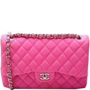 Chanel Classic Flap Jumbo Caviar 17-20M Bag