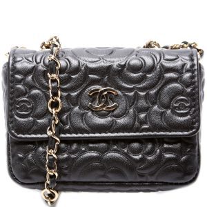 Chanel Camellia Lambskin Belt 31M Bag