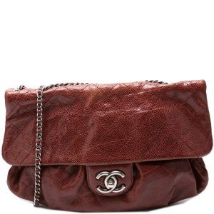 Chanel Coco Pleats Flap Caviar 16M Bag