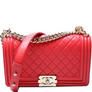 Chanel Boy Flap Medium New Calfskin 27M Bag
