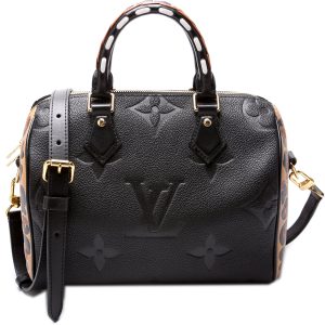 Louis Vuitton Speedy 25 Bandouliere Wild at Heart Empreinte