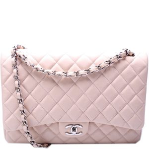 Chanel Classic Flap Maxi Caviar 17-20M Bag