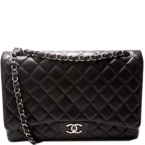 Chanel Classic Flap Maxi Lambskin 17-20M Bag