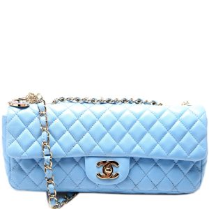 Chanel Classic E/W Valentine Charms Flap 12M Bag