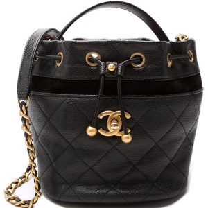 Chanel CC Drawstring Bucket Caviar 30M Bag