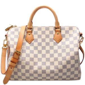 Louis Vuitton Speedy 30 Bandouliere Damier Azur
