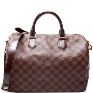 Louis Vuitton Speedy 30 Bandouliere Damier Ebene