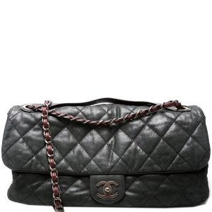 Chanel In The Mix Iridescent Calfskin Jumbo Flap 13M Bag