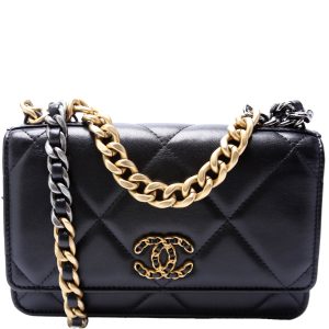 Chanel 19 WOC Quilted Lambskin Bag