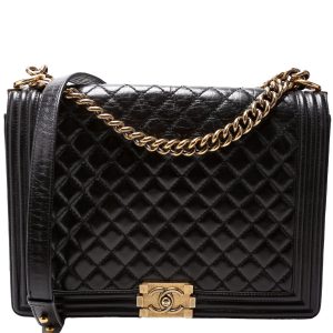 Chanel Boy Flap Large Lambskin 18M Bag