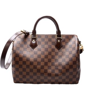 Louis Vuitton Speedy 30 Bandouliere Damier Ebene