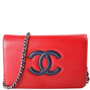 Chanel CC WOC Bicolor Calfskin 22M Bag