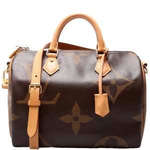 Louis Vuitton Speedy 30 Bandouliere Giant Reverse Monogram