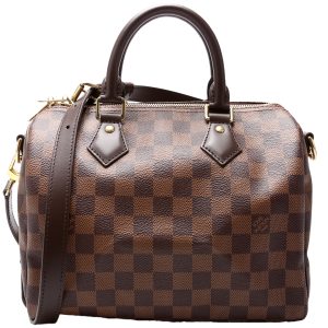Louis Vuitton Speedy 25 Bandouliere Damier Ebene