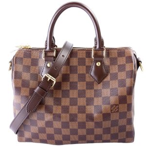 Louis Vuitton Speedy 25 Bandouliere Damier Ebene