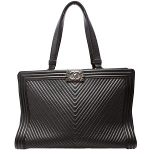 Chanel Boy Shopping Tote Medium 21M Bag