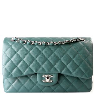 Chanel Classic Flap Jumbo Caviar 21-24M Bag