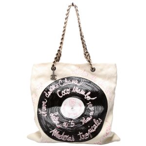 Chanel Paris-Cuba Canvas Large Shopping Tote 23M Bag