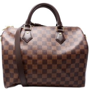 Louis Vuitton Speedy 30 Bandouliere Damier Ebene