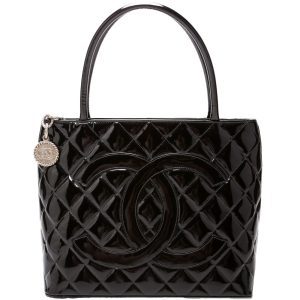 Chanel Medallion Tote Patent Bag