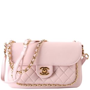 Chanel CC Unchained Mini Crossbody Lambskin 24M Bag