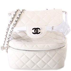 Chanel Aquarium Shoulder PVC/Shiny Calfskin 25M Bag