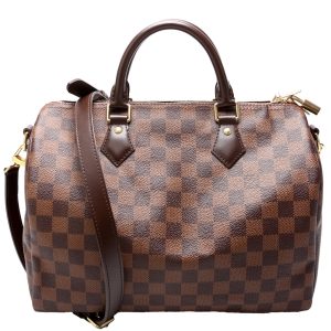 Louis Vuitton Speedy 30 Bandouliere Damier Ebene