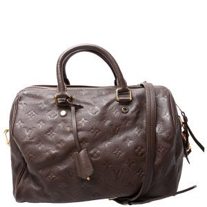 Louis Vuitton Speedy 30 Bandouliere Empreinte