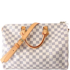 Louis Vuitton Speedy 35 Bandouliere Damier Azur