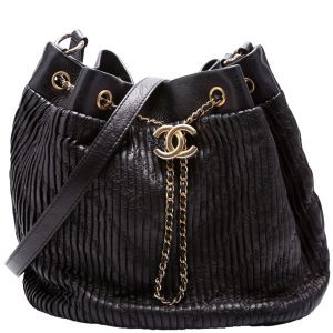 Chanel Coco Pleats Drawstring 24M Bag