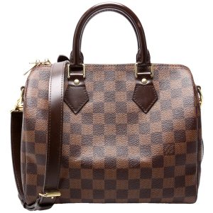 Louis Vuitton Speedy 25 Bandouliere Damier Ebene