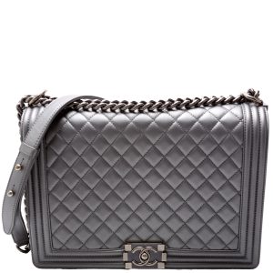 Chanel Boy Flap Large Lambskin 16-20M Bag
