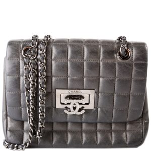Chanel CC Lock Bubble Mini Square Flap 20M Bag
