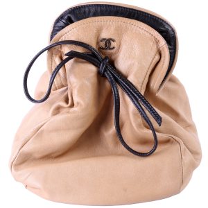 Chanel CC Drawstring Mini HandLambskin Vintage 5M Bag