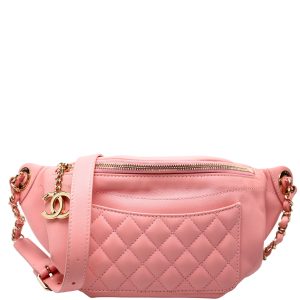 Chanel CC Waist Quilted Lambskin 27M Bag