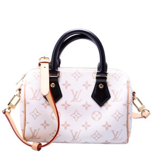 Louis Vuitton Speedy 20 Bandouliere Dune Canvas