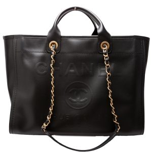 Chanel Deauville Leather Tote Large 31M Bag