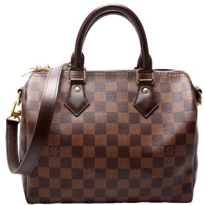 Louis Vuitton Speedy 25 Bandouliere Damier Ebene