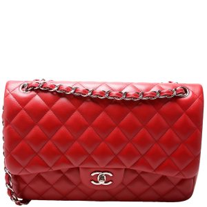 Chanel Classic Flap Jumbo Lambskin 17-20M Bag