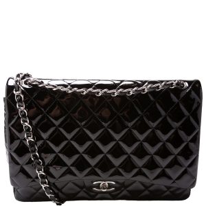 Chanel Classic Flap Maxi Patent 17-20M Bag