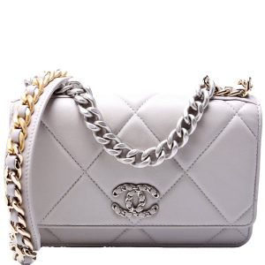 Chanel 19 WOC Quilted Lambskin RFID Bag