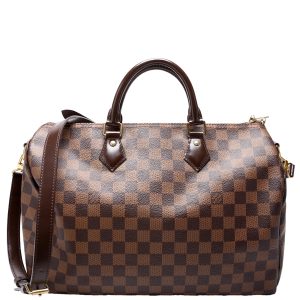 Louis Vuitton Speedy 35 Bandouliere Damier Ebene
