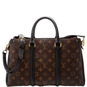 Louis Vuitton Soufflot MM Monogram Black