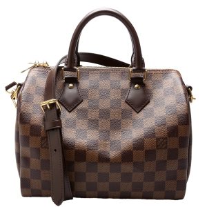 Louis Vuitton Speedy 25 Bandouliere Damier Ebene
