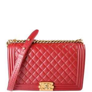 Chanel Boy Flap Medium New Lambskin 20M Bag