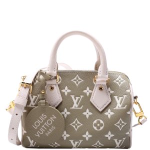 Louis Vuitton Speedy 20 Bandouliere Spring in the City Green