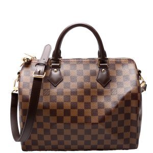 Louis Vuitton Speedy 30 Bandouliere Damier Ebene